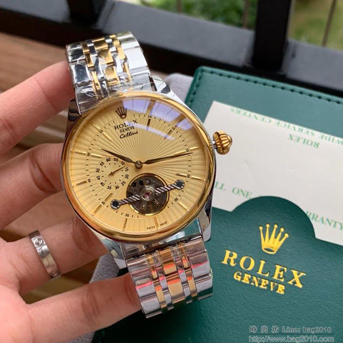 ROLEX勞力士 最新設計 大飛輪新品 頂級全自動機械 精品男士腕表  wssb3990